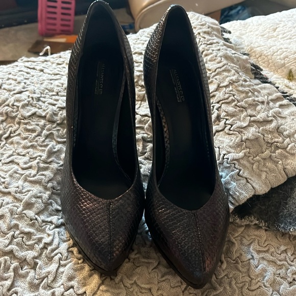 AllSaints Spitalfields Jack’s Place high heels pumps. - Picture 1 of 8